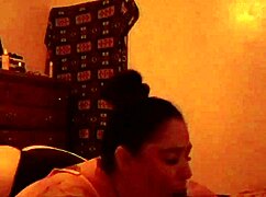 BBW Carlee Gives Intense Blowjob with Big Ass Focus