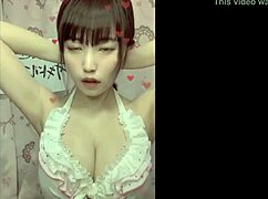 Hey, wanna see this Japanese babe with big boobs dance sexy by the pool?