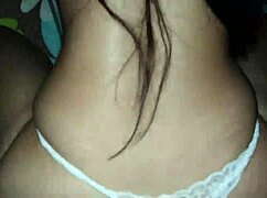 Stepsister's slut rides my dick like a cowgirl with wet pussy