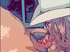 Tasty Texas Milf Sucks Cock to Orgasm