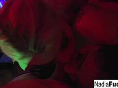 Nadia White And Ophelia Rain Deliver Intense Double POV Blowjob With Big Tits And Ass In Hardcore 3some Cumshot
