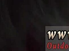 Extreme Big Butt and Two Teens Serve Their Dominant Master.