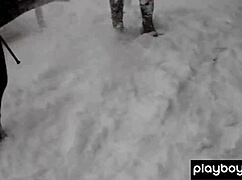 i think playboy model chelsie aryn gets nude in the desert outdoor