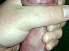 Feeling intense pleasure while masturbating alone in the room