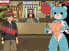 Playing spooky milk life hentai game with indian yoga teacher 😈