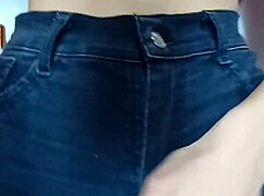 i'm playing with a belt on my pussy, spankin it hard