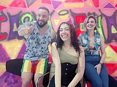 amiguinha venho fazer um podcast com casal dna e acabou recebendo pica dos dois?