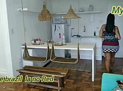 I'm obsessed with Vitoria Beatriz's tight Latina ass