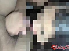 mi suegro wakes me with spanks to swallow his cum load