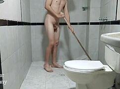 Naked in the Toilet with a Colombian Twist