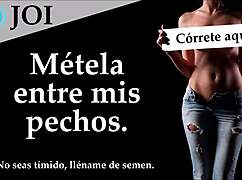 girlfriend gives joi with her big caribbean tits in spanish