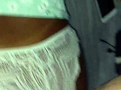 Teen 18+ brunette prostitute sleeps in panties on sofa, tempting me to jerk off.