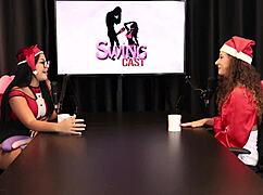 Jujube delícia sheer red lingerie group lesbian compilation swingers amateurs