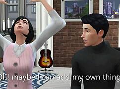 Horny girlfriends attempt amateur porn shoot