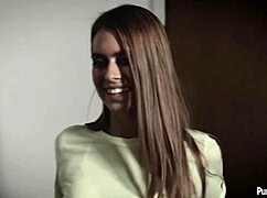 Petite Teen And Older Man In Group Activity