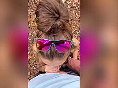 hey babe, wanna give me a blowjob in the forest? ever tried it outdoors?
