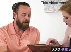 amazing body massage turns into hot blowjob by sexy redhead milf sonia harcourt