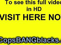 i black dude lickin female cops pussy in uniform