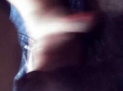 Red bbw sucks dick in car