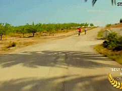 ️ staxus ride me hard two beautiful cyclists know how to have a good time after a ride