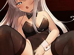 Bunny Girl Hibiki-Chan Rides!