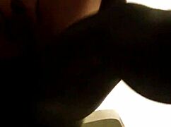 savannah synns is bent over in an intense scene