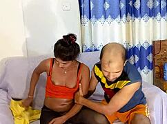 real happy couple making love in missionary with pussy licking and romantic kissing - mst sumona fuck