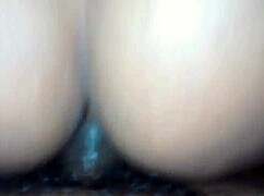 Trapped in intense anal sex session with assfucking