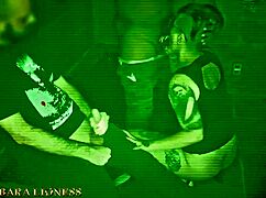 Hot lesbian babes Gia Mulino and Sasha Sparrow fuck pink pussy with glass dildo!