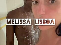 Black Stud Barebacks Me in Shower Without Condom