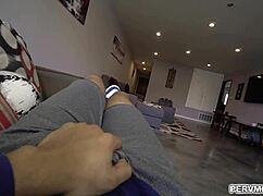 mistress dominates slave in femdom bdsm pov