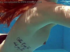 tiffany tatum masturbates by the pool