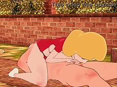 beth smith gives blowjob and handjob to big cock in rick and morty hentai