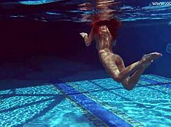 tiffany tatum masturbates by the pool