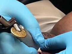 Tattoo appointment with latina teen and cute designs