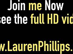 Ginger Lauren Phillips Rides a Wild Dick Machine for Pleasure