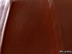 czech babe gets anal fucked in doggy style