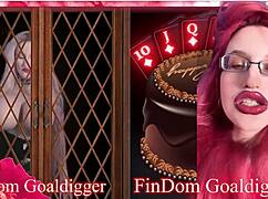 Addicted to Denial with Financial Domination by Goddess in Glasses Giving Jerk Off Instructions