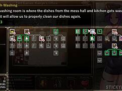 White prison guard tries bbc in hentai game part three