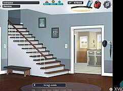 Summertime Saga 53: Intense Roleplay With Neighbor's Amazing Tits. Big Ass Teen And Milf In Game.