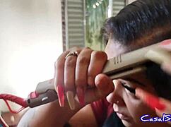 Hanna Pimentinha Prepares for Anal Scene with German Tattoo Artist