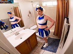 Annoying Stepbrother Scores Big With Stepsister in Bathroom Doggystyle