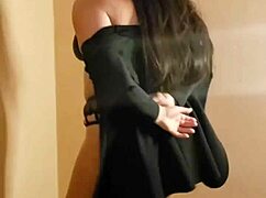 Hot amateur teases with a striptease.