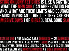 Brazilian shemale Bia Bastos dominates sub's mouth with femdom in testing 😈