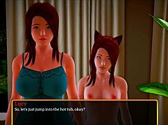 Redhead bent over in doggystyle with big cock