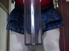 i love filling her up and watching her swallow it all