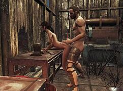 Holy crap, check out Fallout 4 in the WORKSHOP with wild 3D ANAL!