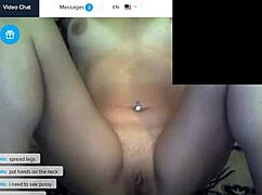 Blonde Tannya and Chubby Annica in Webcam Show with Toys and Striptease