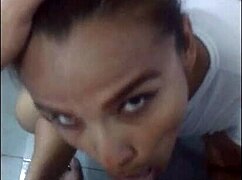 Curvy milf seduces her boy in cowgirl position with wet pussy and huge tits