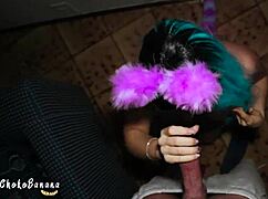 Enchanted christmas creature makes me CUM with her magical body